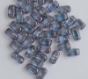 Brick Purple Vega On Crysta - Tr Amethyst 00030-15726 Czech Mates Beads x 50